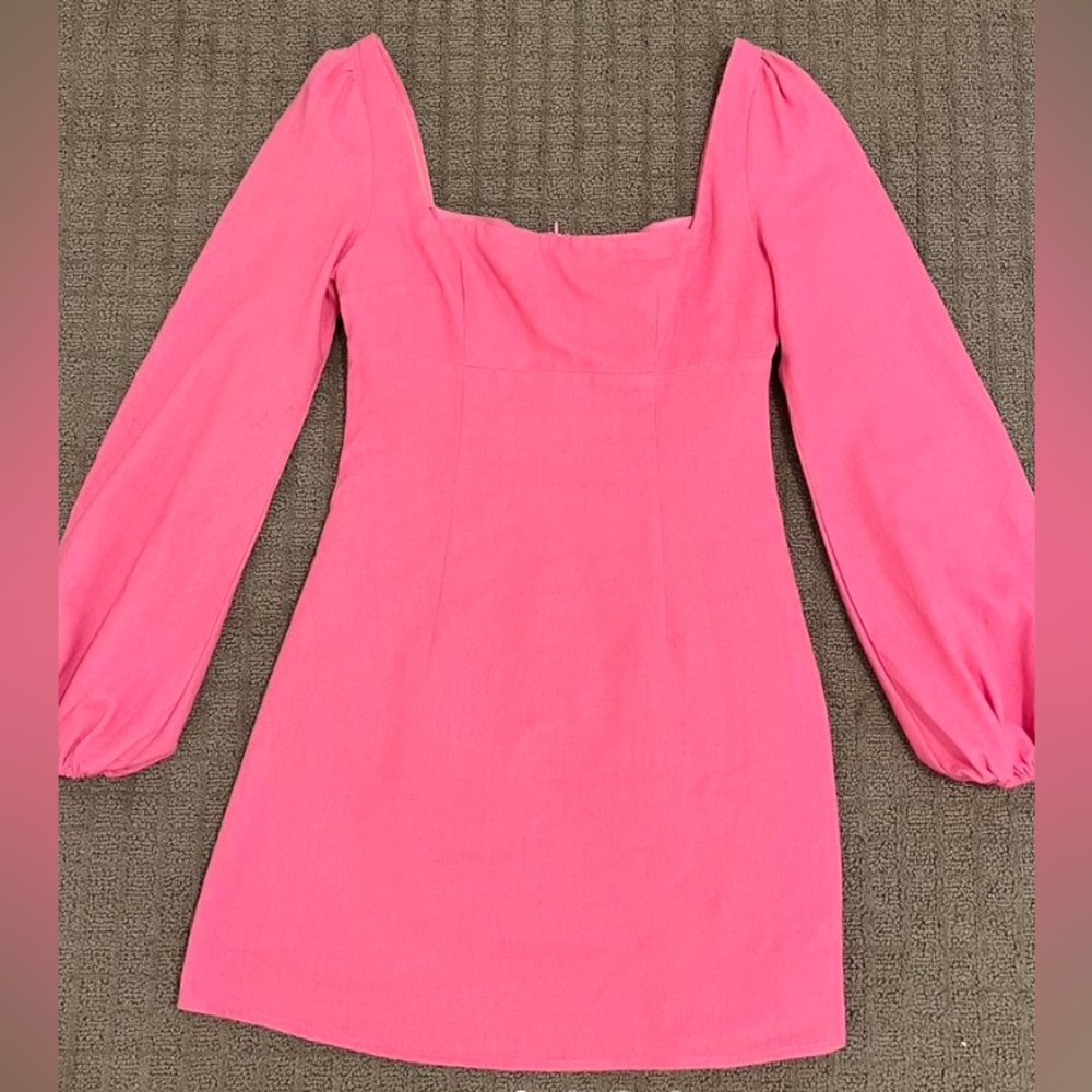 Princess Polly Hastings Long Sleeve Mini Dress